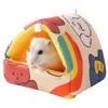 Hamster Baumwollversteck: Warmes Schlafnest für Hamster, Gleithörnchen, Igel, Eichhörnchen, Meerschweinchen und Kaninchen.