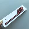 Long Underline S R C Badge ABS Car Emblem for Mercedes Benz AMG C63S E63S GTS GT63S GLC63S A45S CLA45S GLE63S Trunk Logo Sticker XG1