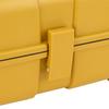 Surveying Level Case Leveling Instrument Case Single Lock Plastic Total Station Level Storage Box for Surveying Equipment Yellow