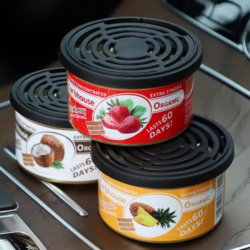 Car Air Fresheners Perfume Auto Supplies Canned Wood Blocks Coffee Flavor Explosion Car Foreign Aromatherapy Deodorant Supplies