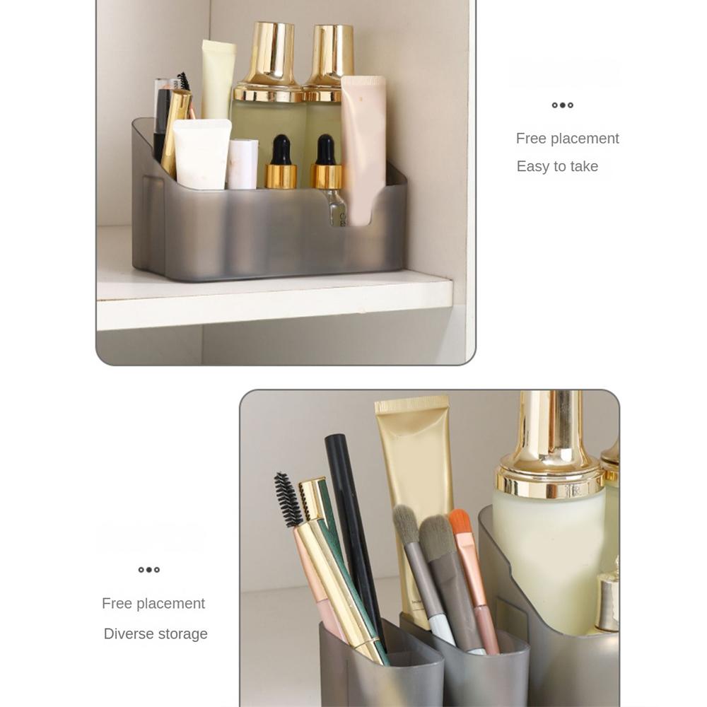 Cosmetics Organizer Multifunctional Skin Care Products Case Storage Box Durable Cosmetic Jewelry Storage Makeup Box Storage Tray