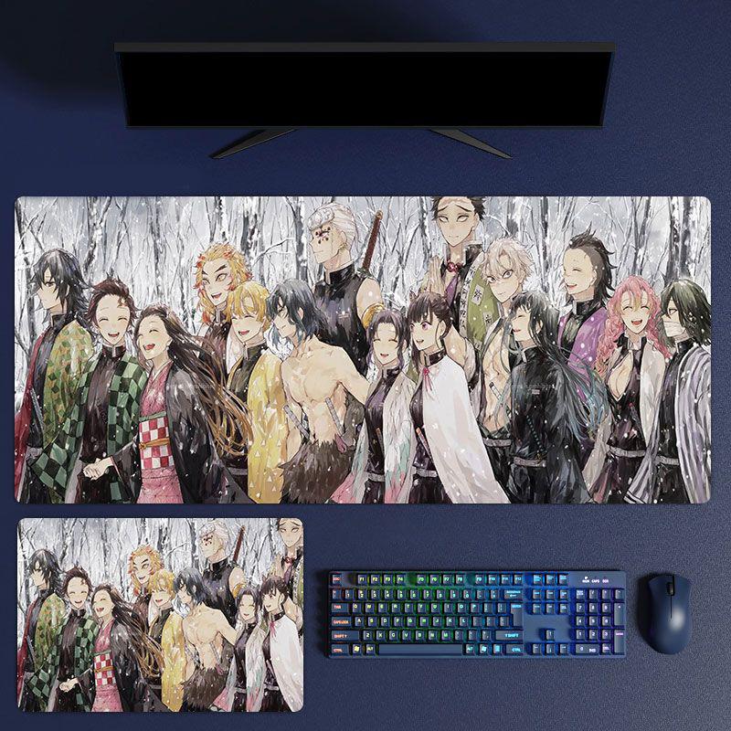 Demon Slayer Mouse Pad, Keyboard and Mouse Pad, Cheap, Exquisite, Gaming Equipment, Computer Equipment, Anime, Comics