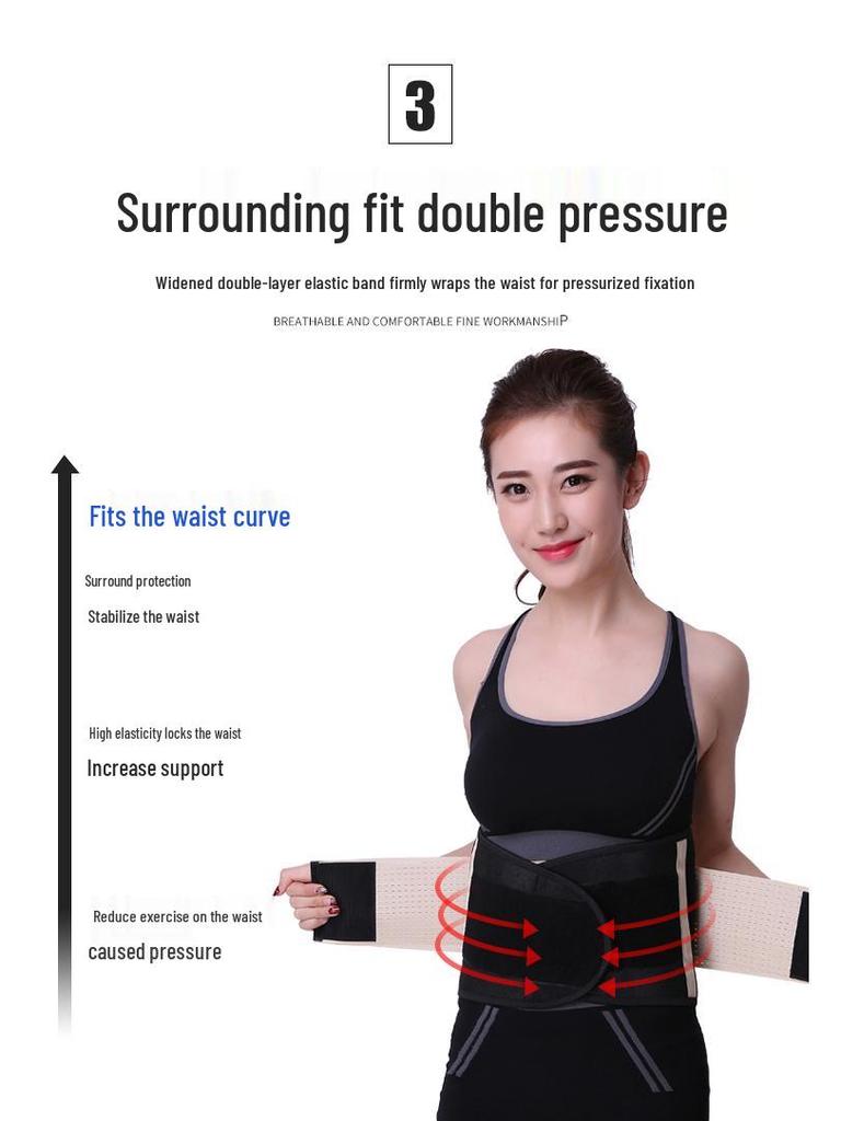 New Style Colorful Sweat Waist Support Belt for Fitness and Slimming