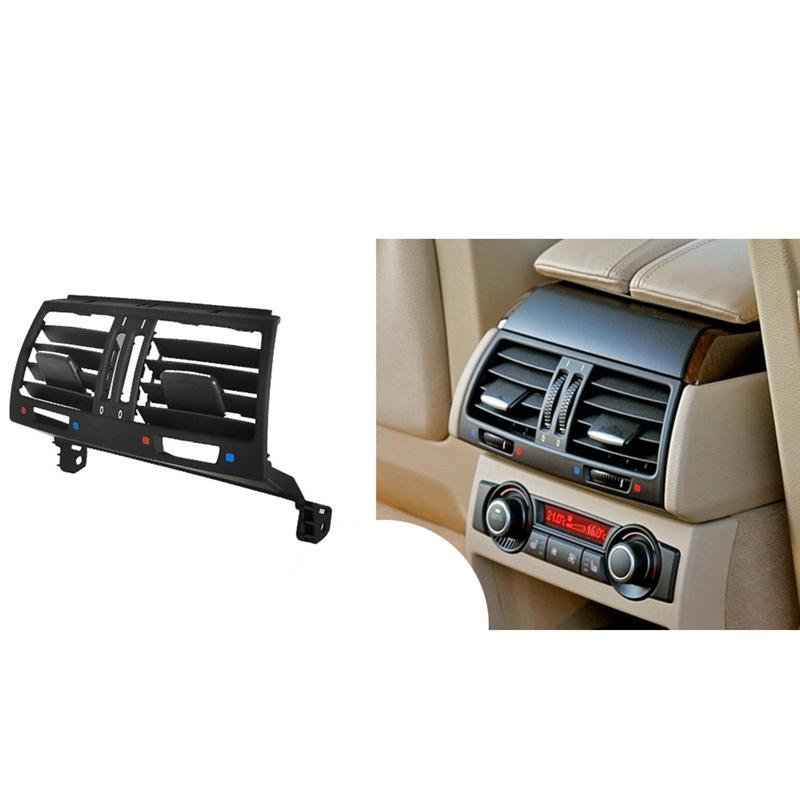 Powerful Car Rear Air Conditioner Air Vent Grille Panel Cover Replacement For BMW X5 X6 E70 E71 64226954954
