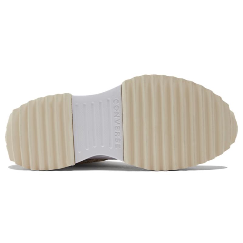 Converse Run Star Hike Modne Wysokie Espadryle Unisex Beżowe