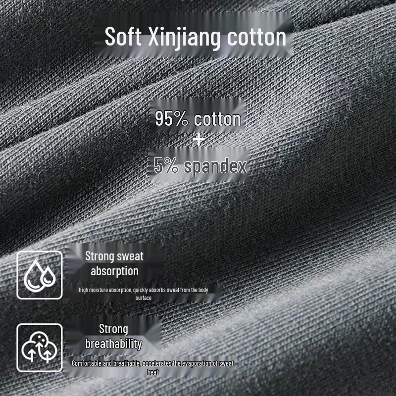 Nanjiren Men's Breathable Cotton Briefs