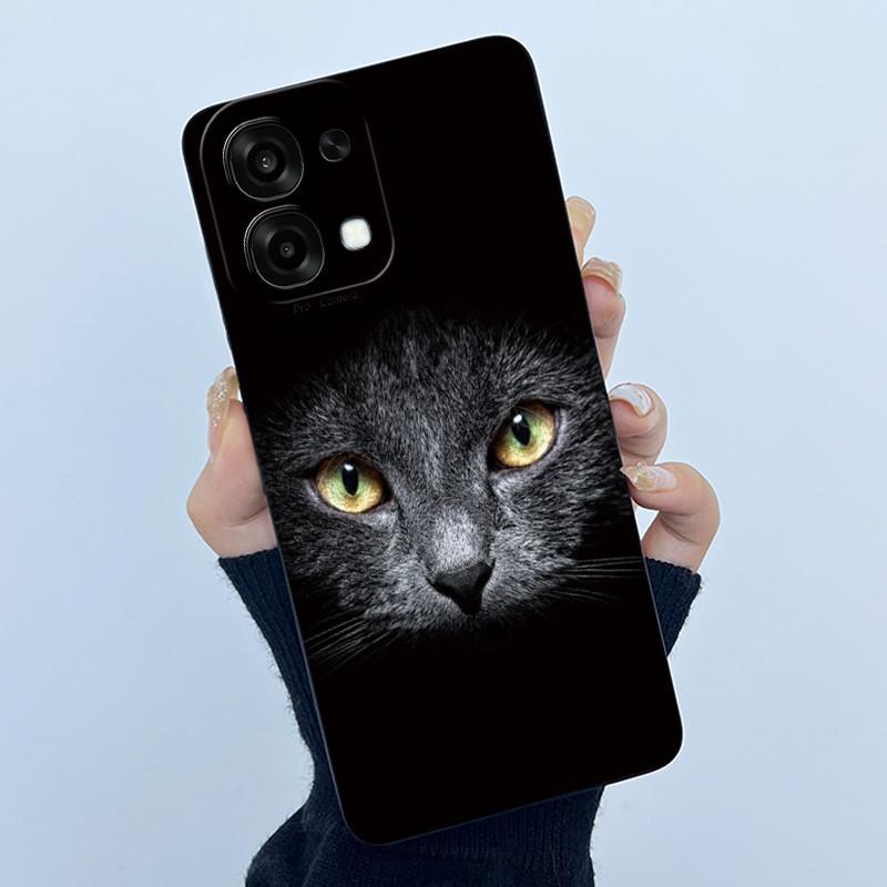 For Oppo A6 Pro 5G 4G Case Fashion Simplicity Oil Painting Floral Silicone Soft Phone Casing New Design Shockproof Back Cover