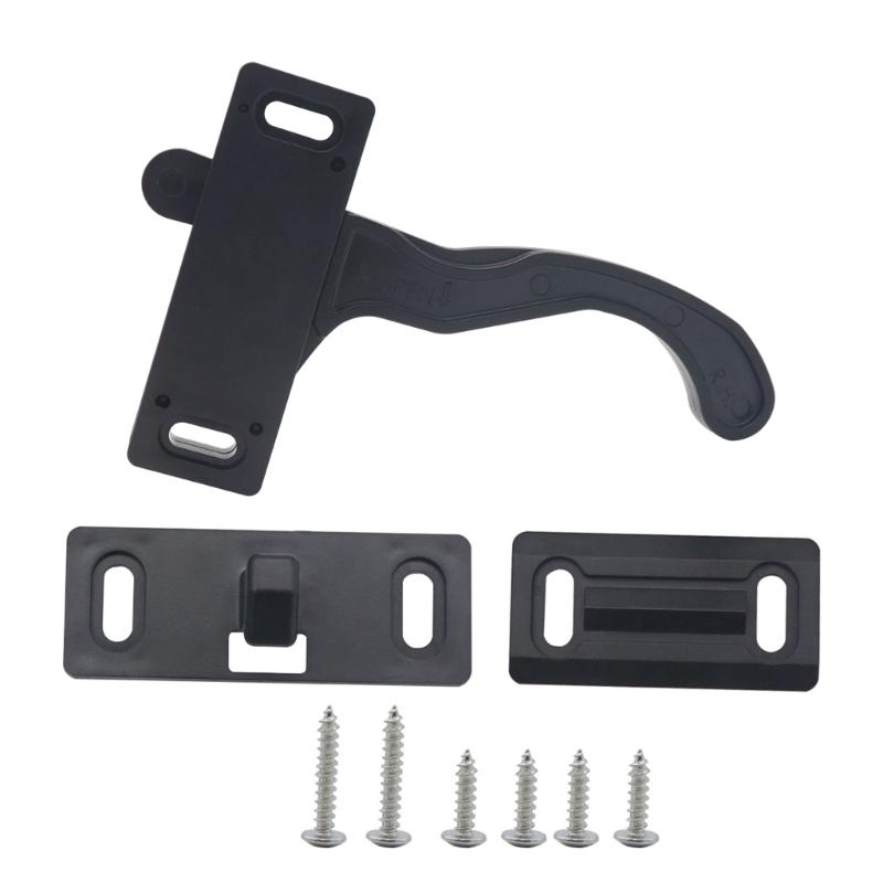 RVs Screen Door Latch Right Hand Handle Kit Suitable for Campers Motorhome Travel Trailer Entry Door Latch