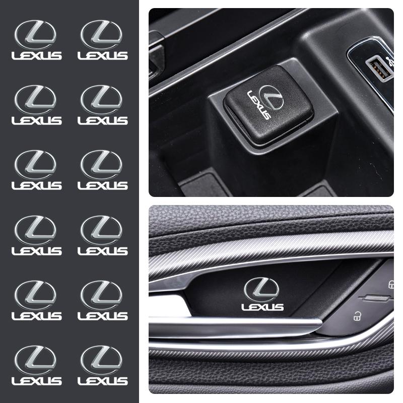 FYCSL1 Auto Innenraum Dekoration Aufkleber Abzeichen Auto Styling Für Lexus F-SPORT ES RX NX LS UX LM LX GX LC RZ IS CT GS RC HS SC TX