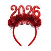 Cute Christmas Headpiece Sweet New Year Decorative Headdress Xmas Hair Band  Party Decoration