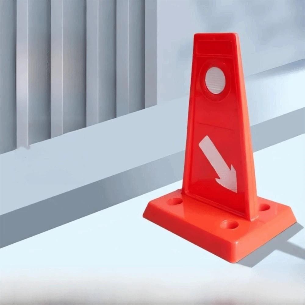 TPU Material Traffic Lane Separator Good Flexibility Impact Resistance Parking Garage Directional Sign EVA Material
