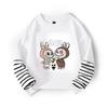 Spring and Autumn Girls'  Casual Base Shirt Children's Top