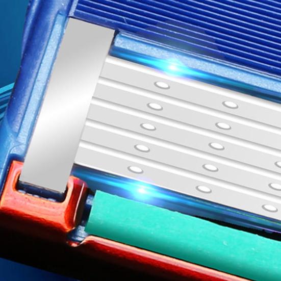 4Pcs Men Razor Blade Refills 5 Layers Stainless Steel Manual Shaver Trimmer Blades Cartridges Replacement Husband Father Gift
