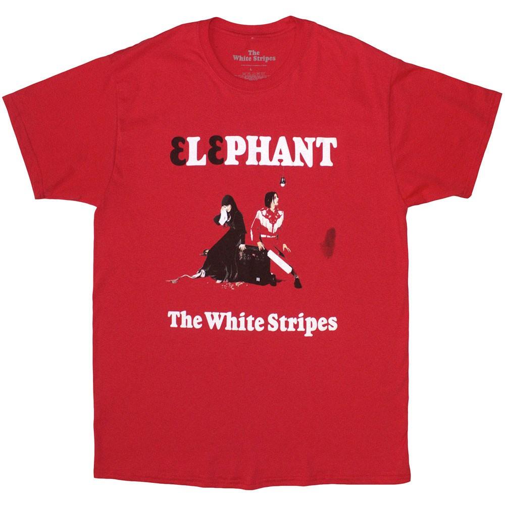 The White Stripes - Elephant - Красная футболка Унисекс Футболка XXL