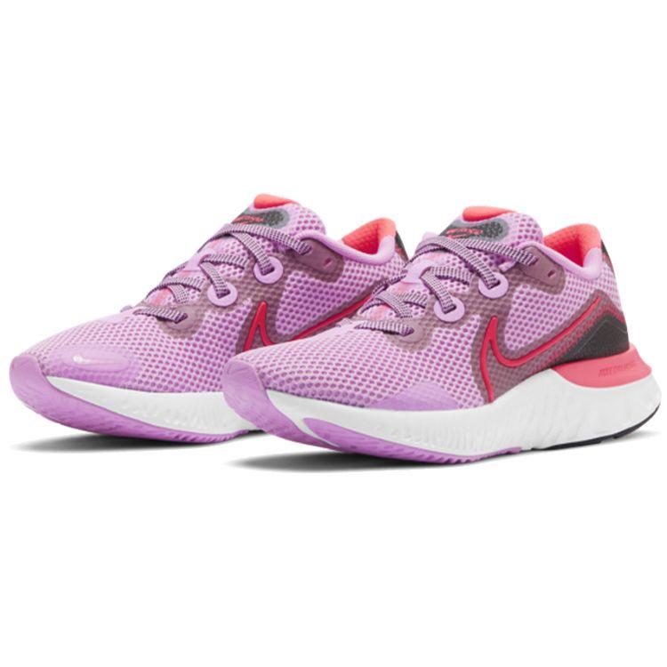 Nike Renew Run Bequem Vielseitig Leicht Atmungsaktives Material Stoßdämpfung Rutschfest Low-Top Lässige Laufschuhe Damen Sneaker CK6360-601