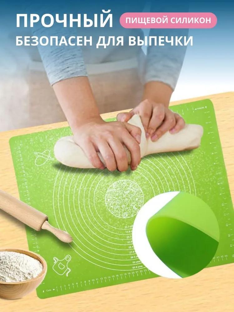 

Силиконовый коврик для выпечки торта, помадка, раскаточный коврик для замешивания, весы, стол для гриля зелёный