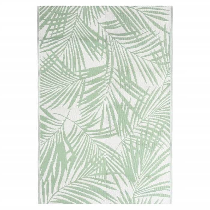VidaXL Tapis d'Extérieur Moquette de Terrasse Tapis de Balcon Tapis de Patio Moquette d'Intérieur Salle de Séjour Vert 316908