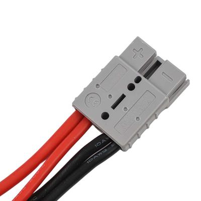 Useful Brand New Replacement Y Adapter Car 50A Accessory Cable Gender-Free Polarity Protected Battery Connector