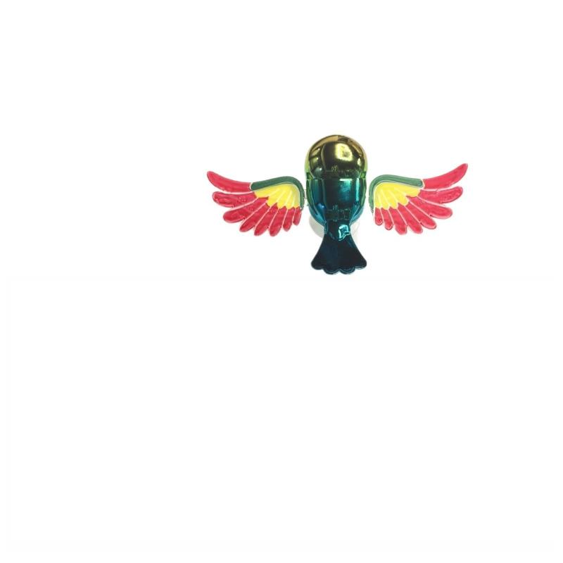 

Летающая птица мотоцикл автомобиль креативная декоративная фигурка, работающая от ветра вставляемая автомобильная декорация имитация птицы фэн-шуй декоративная фигурка