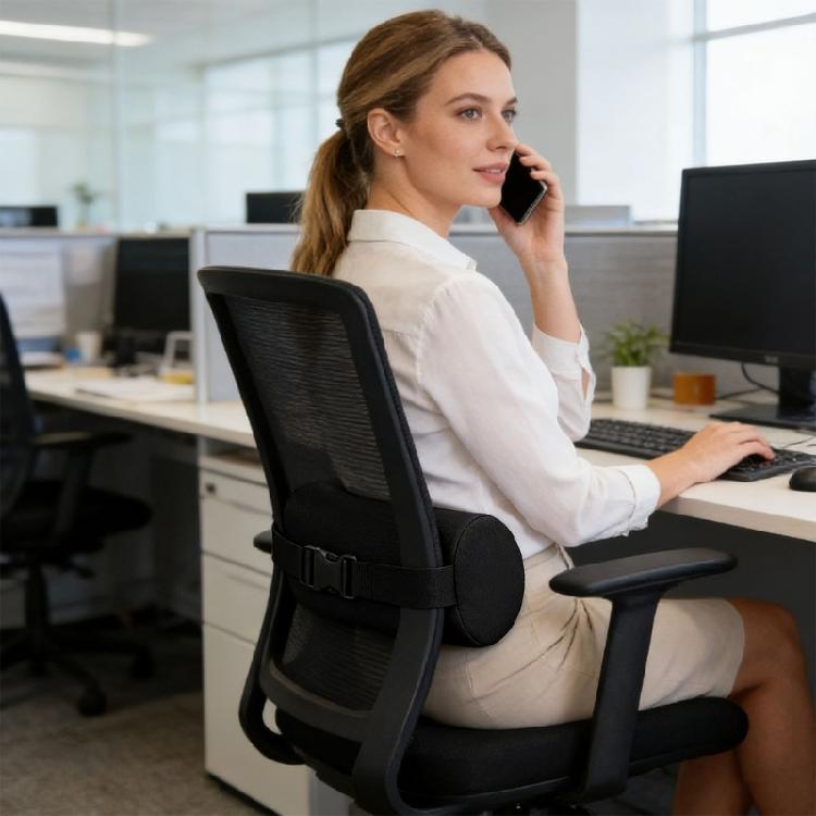 Cuscino Lombare Supportivo con Centro Morbido e Reattivo per Comfort Personalizzato