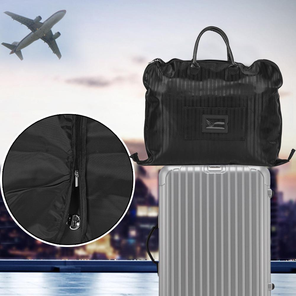

Waterproof Business Suit Travel Storage Bag Garment Hanging Clothes Protector Carrier (Black)
