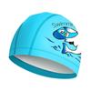 Ears Pleated Sports Accessories Kids Swimming Cap Elastic Pu Turban Pool Bathing Hats Swimming Caps