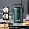 Winter Stainless Steel Insulated Multi-layer Lunch Box - Portable, Large Capacity, Keeps Food Hot for 24 Hours, Perfect for Home or Office.