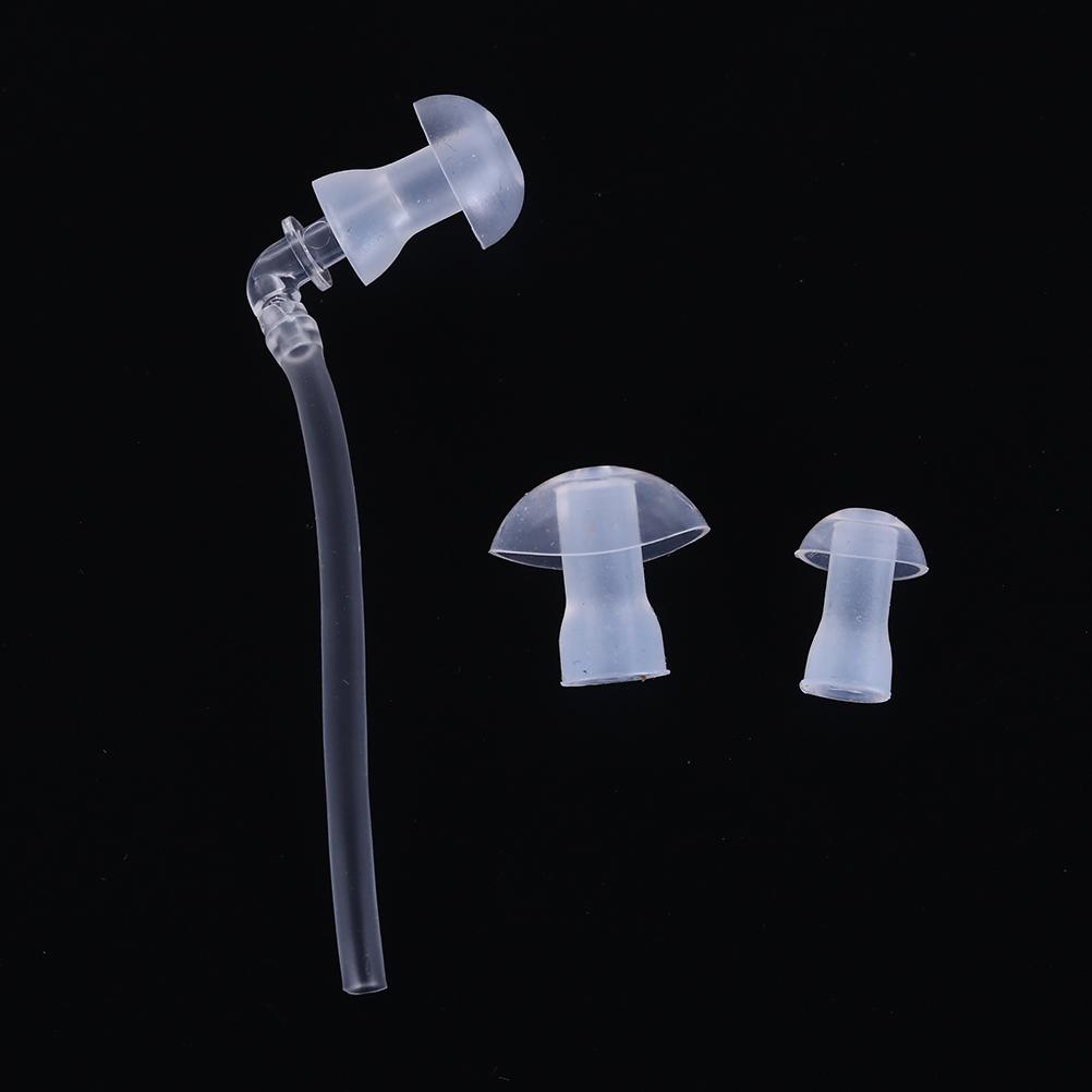 3 Size Clear Hearing Aid Earplug Tube Tubes + Domes Hearing Aids Accessories Domes With Sound