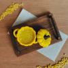 Dollhouse Mini Pumpkin Soup Pot Simulation Millet Porridge Miniature Dollhouse Kitchen Halloween Decoration For Doll Accessories