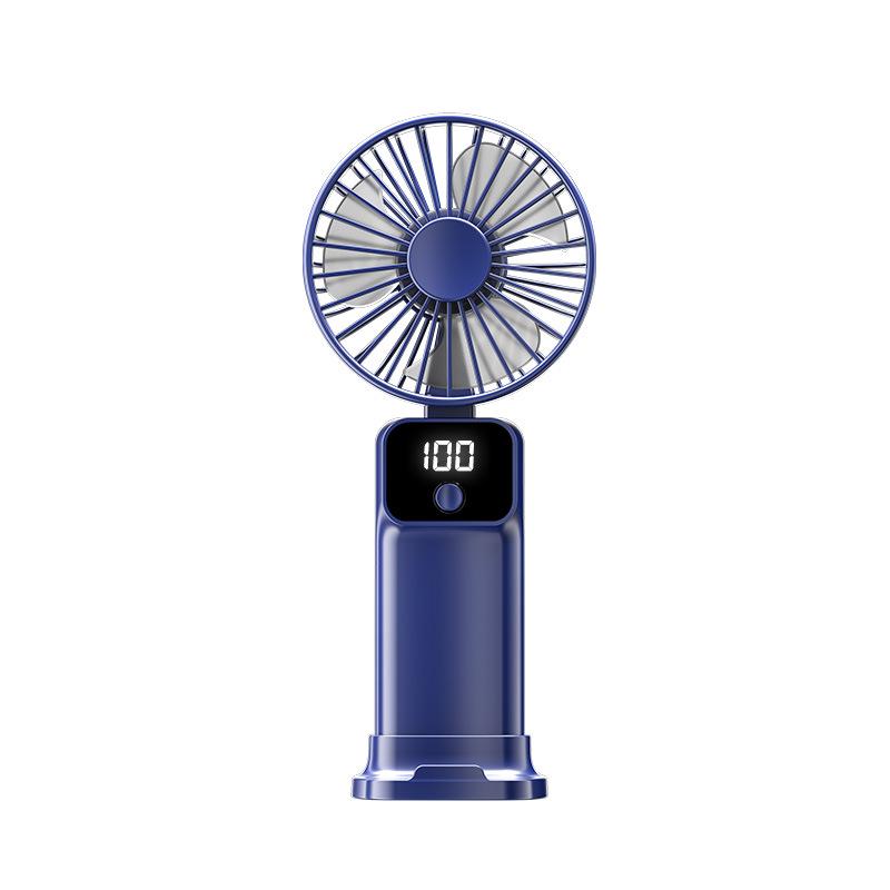 Portable USB Rechargeable Handheld Fan with Aromatherapy - Versatile for Desktop, Hanging Neck, and Outdoor Use