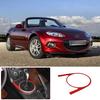 Red Carbon fiber Gear panel shift panel trim for Mazda-MX-5 2009-14