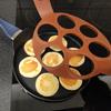 Forma Foremka Do Smażenia Jajek Pancake Silikonowa Brązowa SILLINIE ORION 151791