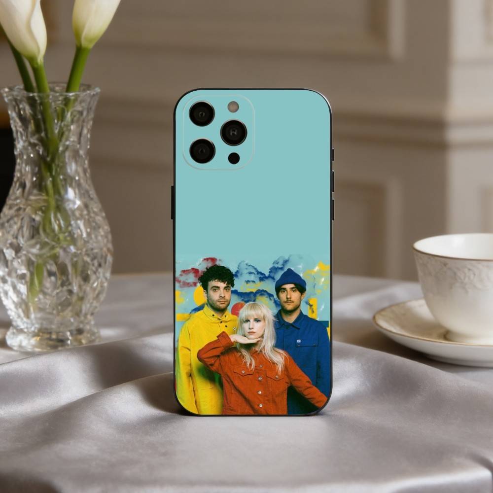 Pop-rock P-Paramore Band Phone Case Silicone Soft For IPhone 17pro 16 15 14 13 12 11 X XR Plus Pro Max Plus
