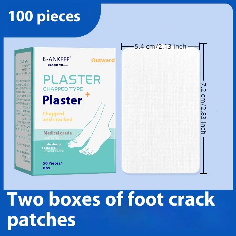 Heel Foot Fingers Care Stickers Protector Moisturizing Water Supplement Anti-Cracked Repair Dry Skin Heel Patch Adhesive Tape