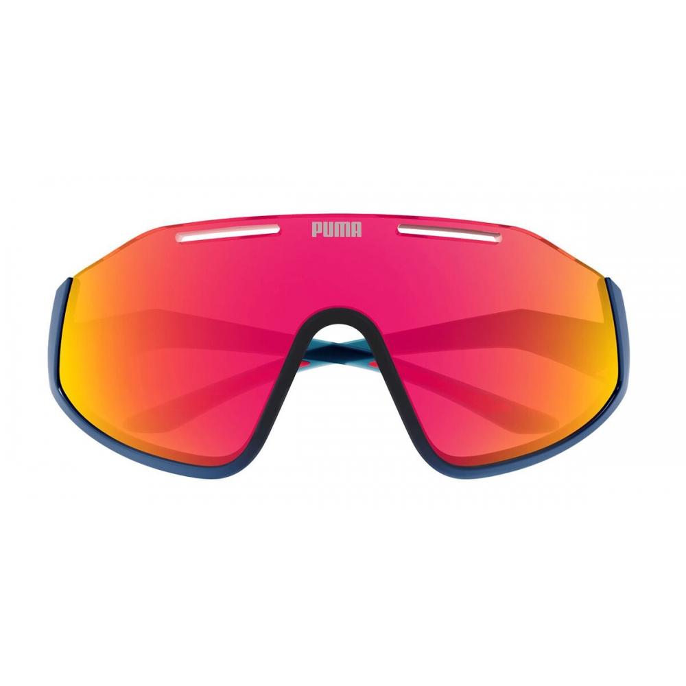

Puma Pu0358s 005 Unisex Sunglasses Transparent Grey/199