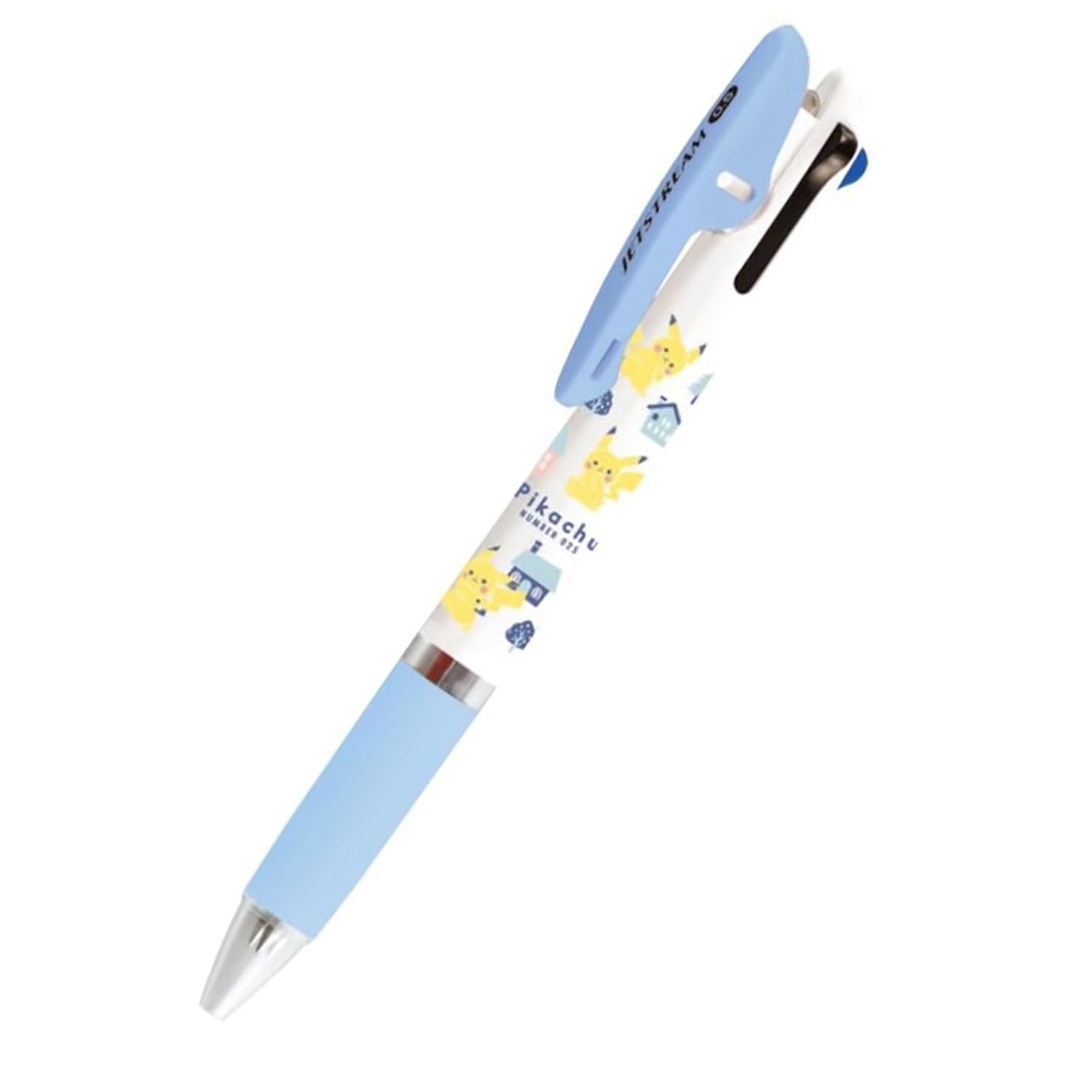 

Kamiojapan Pokemon Pikachu Jet Stream 3 Color Ballpoint Pen Forest Town 302830 0.5