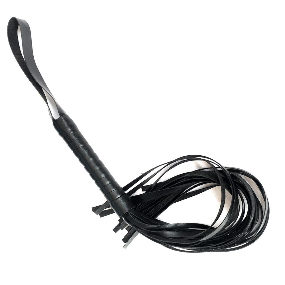 Sex Toys Kits for Couples PU Sex Bondage Set Handcuffs Sex Games Whip Gag Shackles Collar Fluff Stick Nipple Clamp For