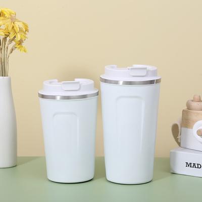 Termosmugg 304 Rostfritt Stål Kaffemugg Enkel Utomhusmugg för Män och Kvinnor Bärbar Bilmugg