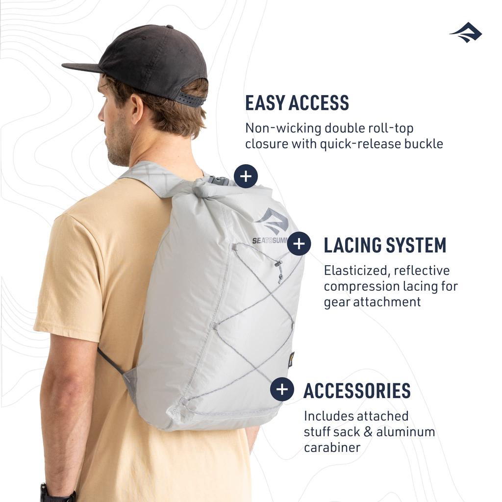 to Dry Backpack One Size [Sea Summit] Ultra-Sil High-Rise ATC012051-071810