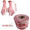 Scary Blood Bandage Broken Severed Hands Halloween Bloody Cloth Strips Haunted House Decorations Blood Gauze Bandage
