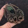Vasonite Pendant Copper Wire Wrapped Pendant Handmade Octopus Pendant Genuine Gemstone Jewelry Designer Pendant For Gift Copper Wire Jewelry