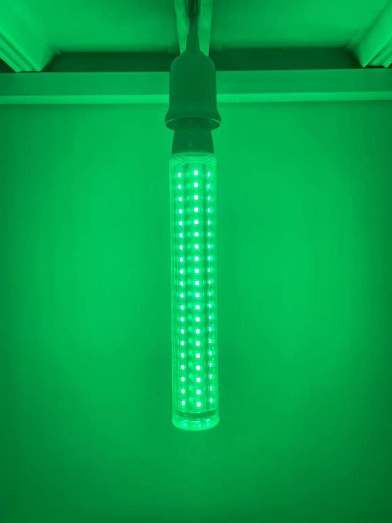 Waterproof Red & Yellow LED Corn Lantern: Energy-Saving Outdoor Decorative Globe Light