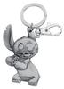 Disney Stitch Pewter Keyring (Keychain) [Used] Silver 3