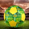 Js Kabylie Indoor Soccer Ball Colorful All Ages Size 5 Machine Stitched PVC Competition Ready Durable High-Bounce