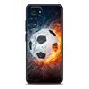 Fire Football Soccer Ball Phone Case For Xiaomi Redmi 15 15C 4G Note 15 14 13 Pro Plus 5G Soft Cover For Redmi Note 15Pro 14PRO
