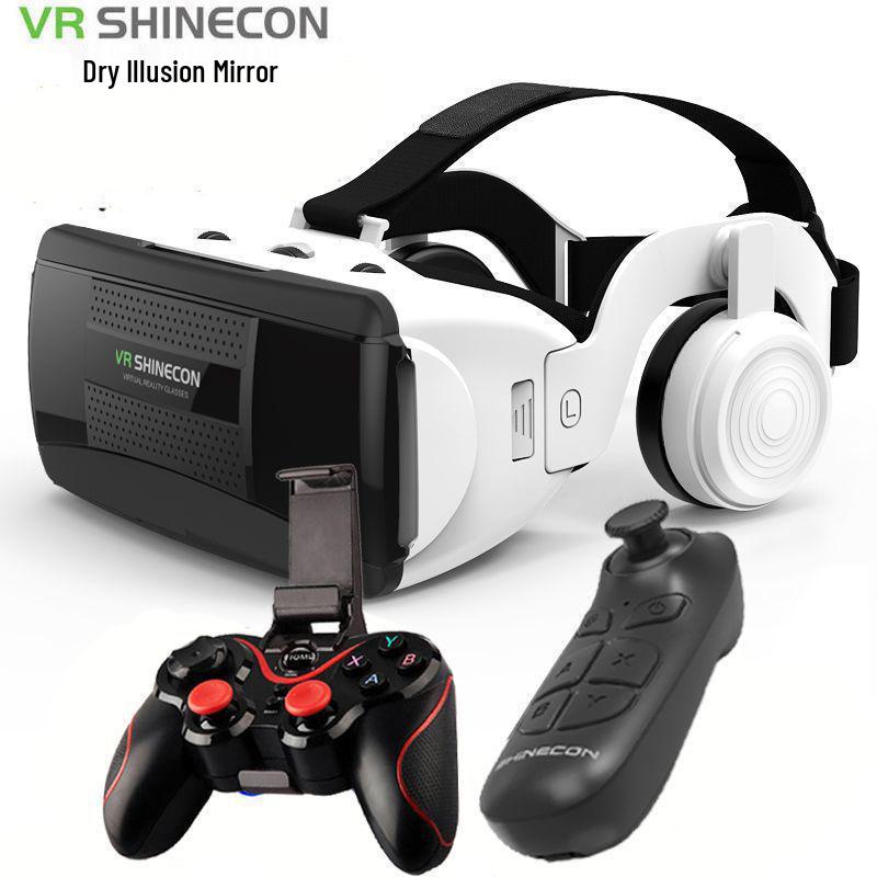 All-in-One VR Headset: Mobile 3D Cinema & Gaming Experience