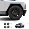 M63K-Radnabenkappen für Tesla Cybertruck 2024 Zubehör Mittelradabdeckungen 4 Stück