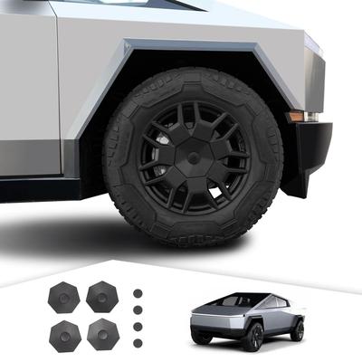 M63K-Wheel Hub Center Caps For Tesla Cybertruck 2024 Accessories Center Wheel Covers 4PCS