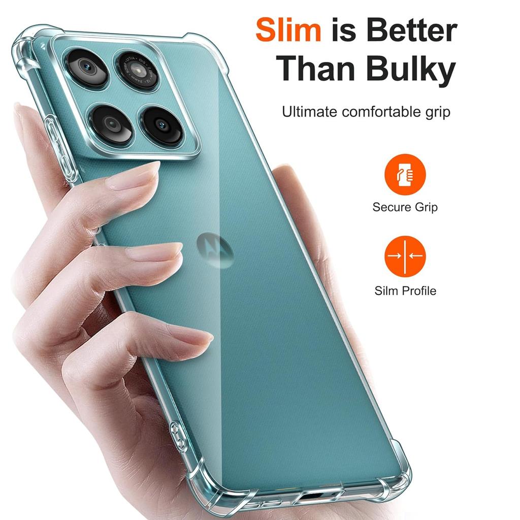 Four Corners Shockproof Airbag TPU Case for Motorola Moto G56 G86 Power 5G Protective Cover Frame Capa Fundas Coque