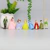 3-4cm 12uds/Lote Figuras de Sofía la Primera Princesa Sofía Ámbar Cilo Príncipe James Reina Miranda Pájaro Trébol Conejo Juguetes de Animales